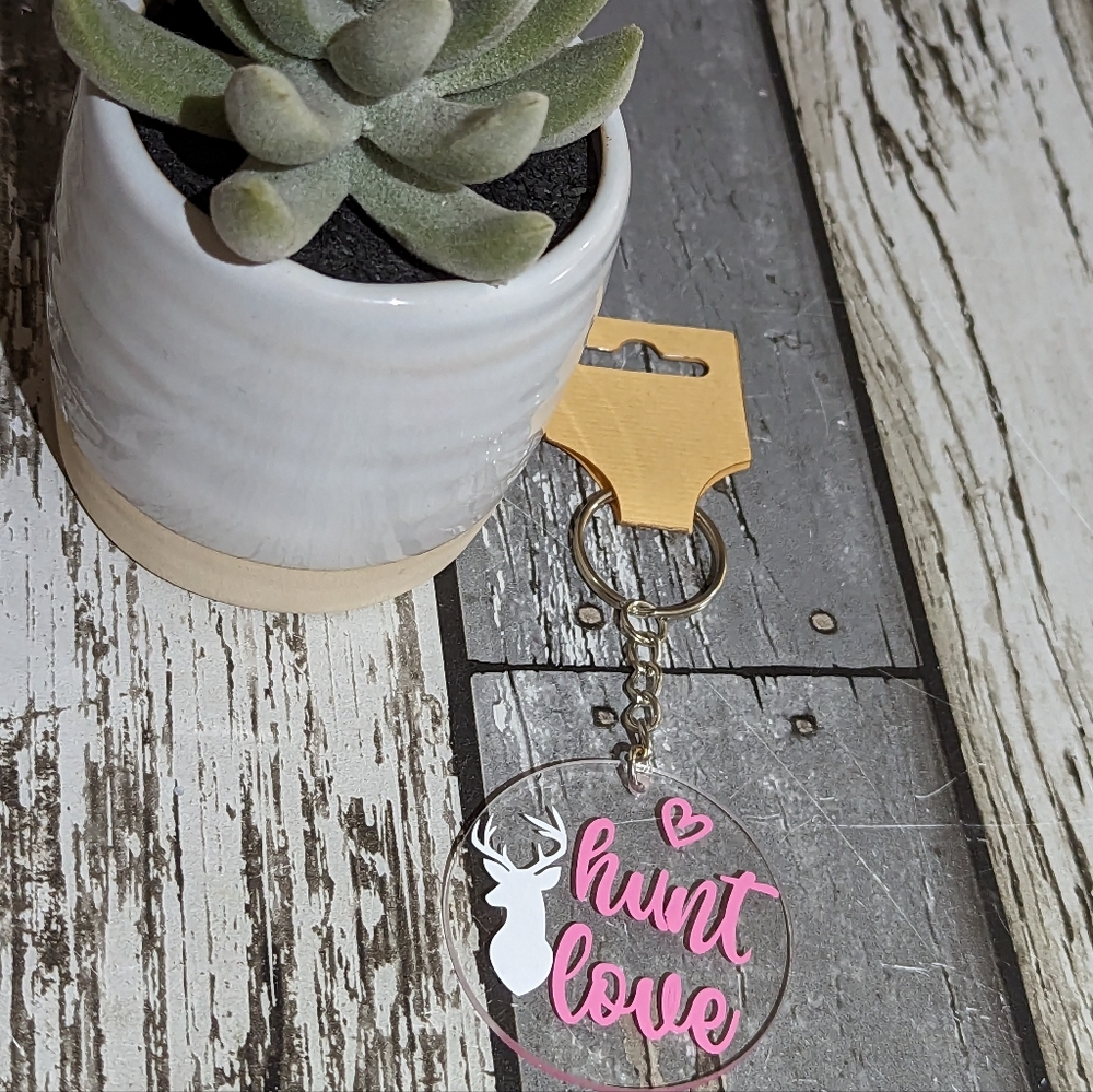Hunting Love Keychain NEW!